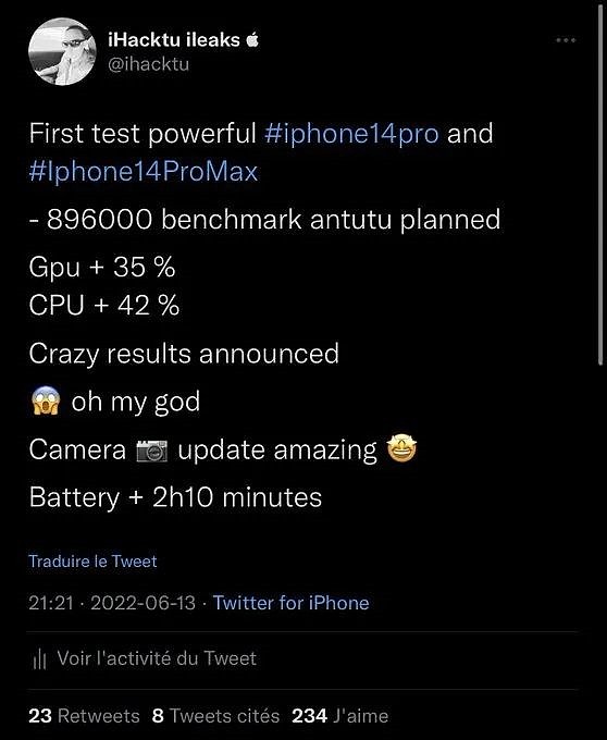 iPhone 14 Pro/Max跑分曝光：A16芯片拒绝挤牙膏 - 1