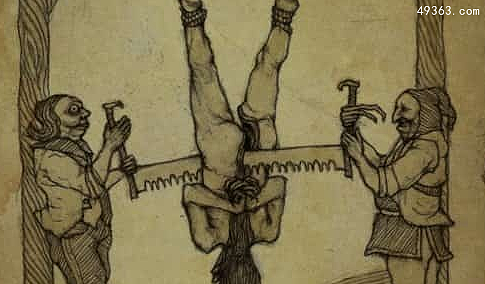 中世纪13种刑罚毛骨悚然的酷刑，太惨无人绝!