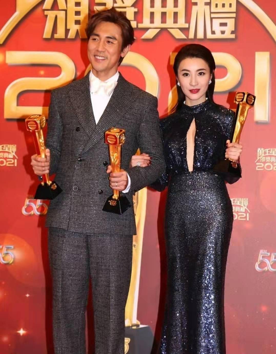 开心！视后林夏薇认创造历史，成站上TVB最高领奖台首位内地演员 - 1