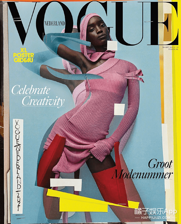 Vogue封面引争议？黑人模特“黑化”，巧克力美人成商店假人？ - 83