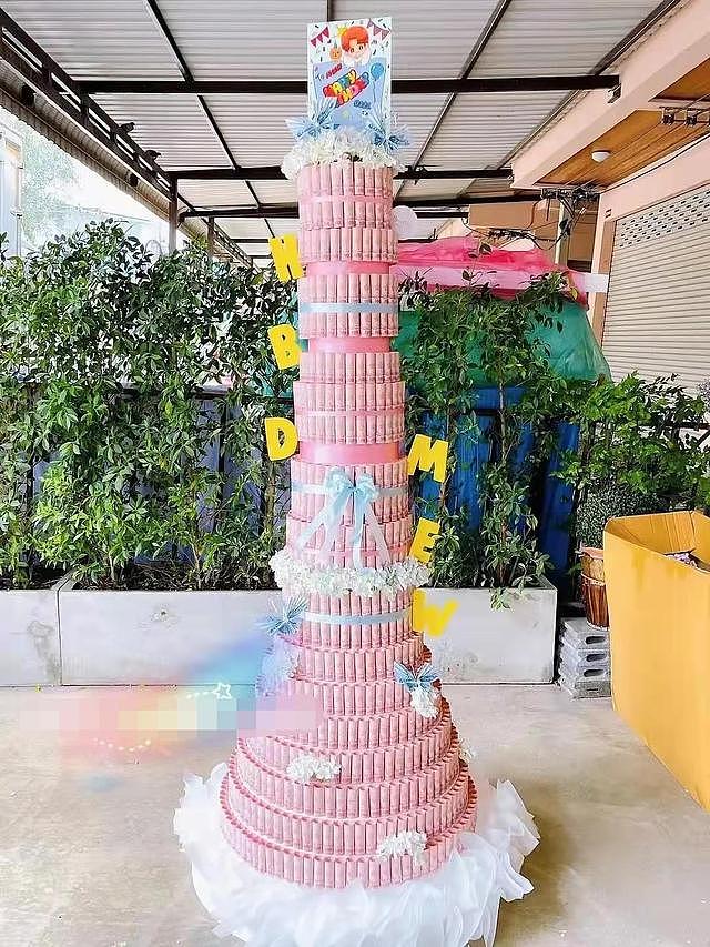 泰男星苏帕西中国粉丝集资，用钱堆蛋糕为其庆生，应援行为引争议 - 9