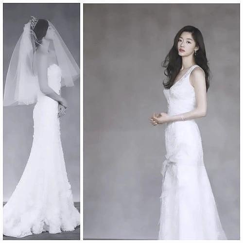 韩国知名女星，全智贤庆祝结婚12周年，晒出婚礼准备场景和画报 - 6