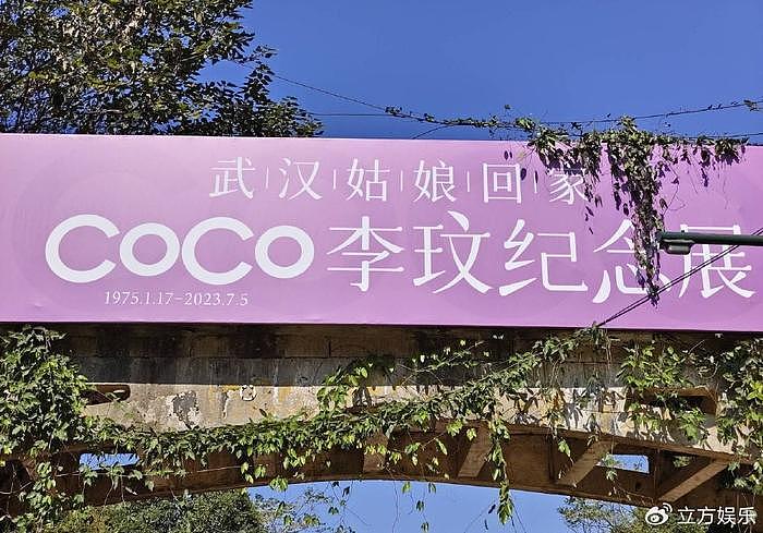 李玟纪念展在武汉举行 园区遍布粉紫色海报 - 5
