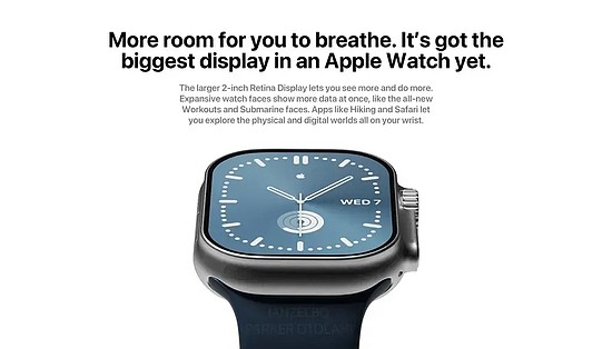 Apple Watch Pro高清渲染：全新设计 更坚固耐用 - 6