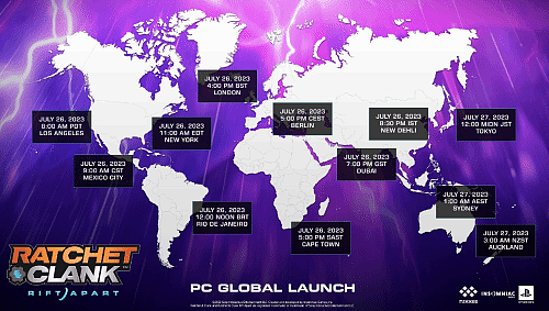 《瑞奇与叮当：时空跳转》公布PC版全球发售时间表 国区今晚11点解锁 - 1