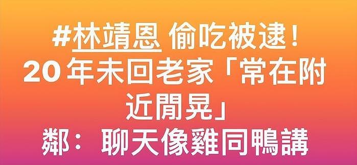 林靖恩父亲否认接女儿回家，双方十几年没有来往，奶奶也不喜欢她 - 6