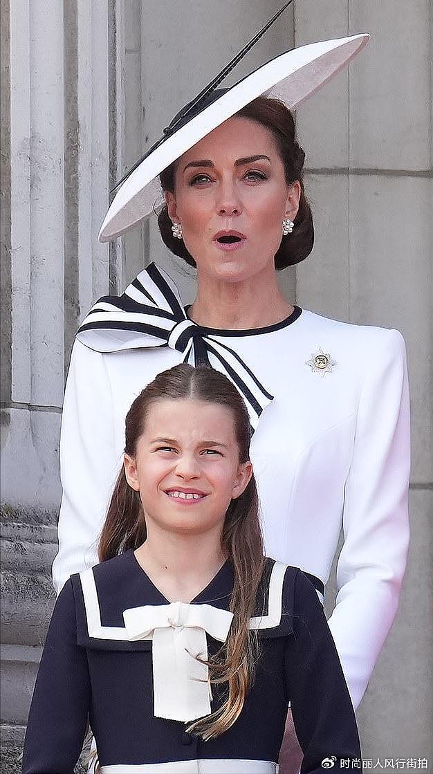 凯特王妃终于来了！带王室三宝出席庆典，穿白裙亮相瘦得让人心疼 - 12