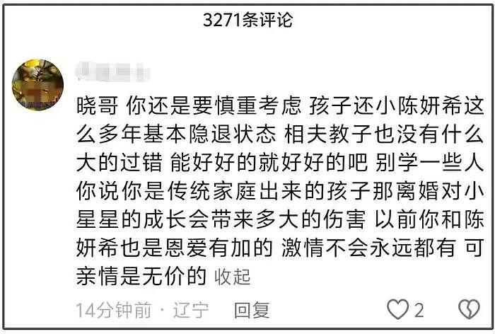 陈晓净身出户也要离婚？陈妍希疑似放不下，最新动态还戴着婚戒 - 13