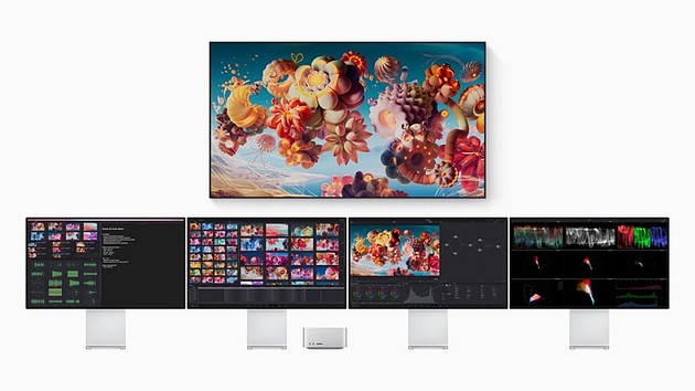 苹果Mac Studio规格确认M1 Ultra芯片最多支持外接五个显示器 - 5