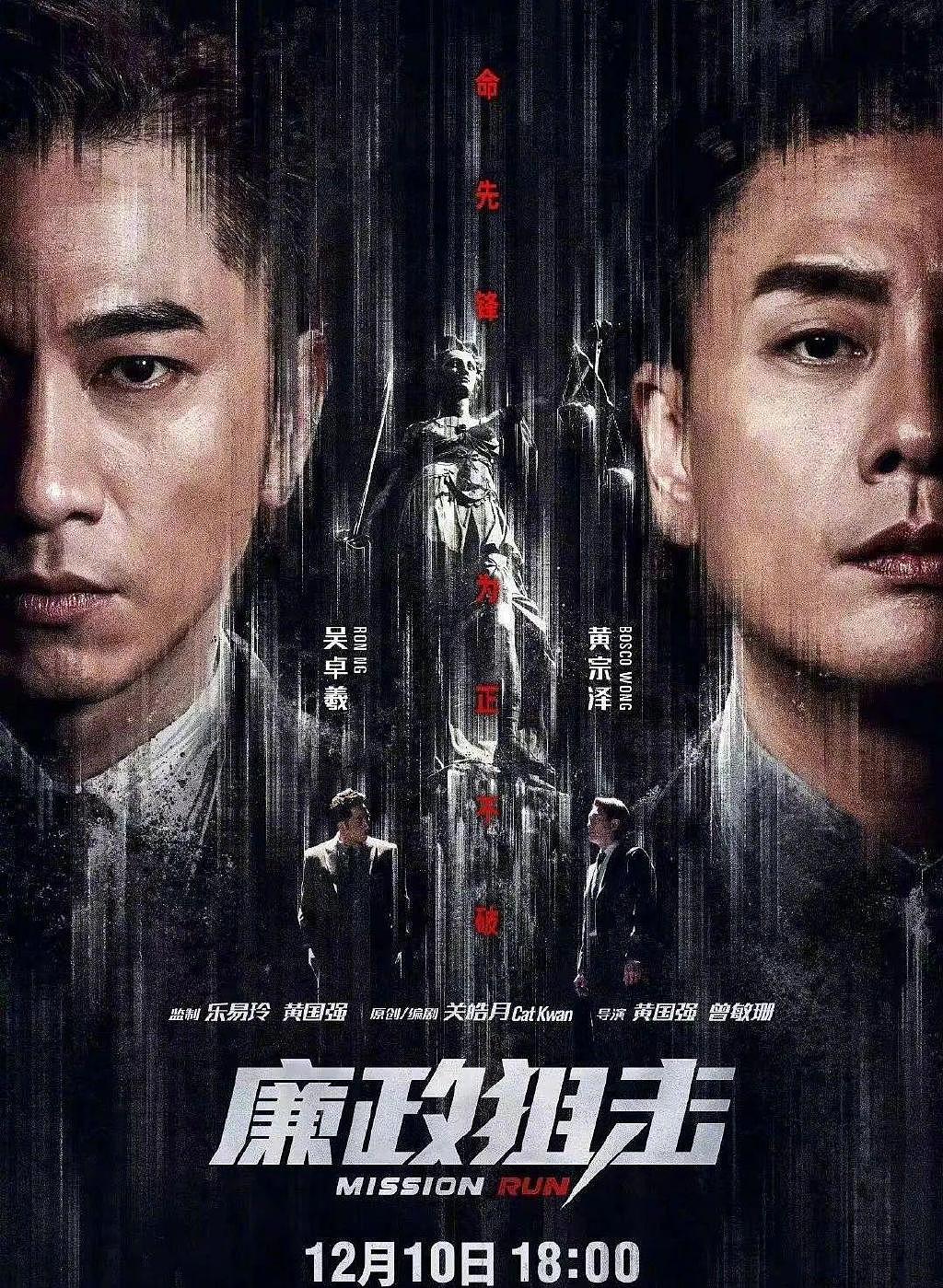 TVB新剧《廉政狙击》定档，视后胡定欣透露将到内地发展 - 2