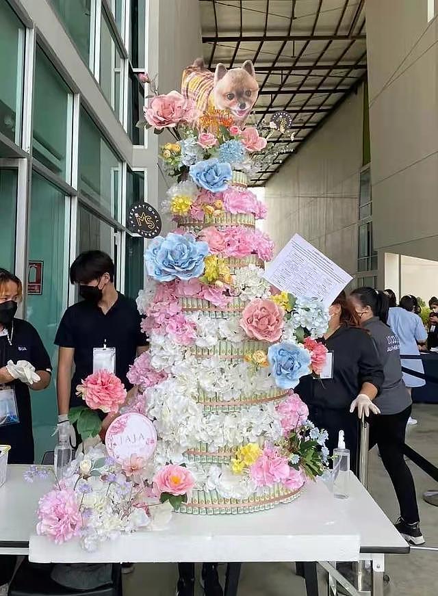 泰男星苏帕西中国粉丝集资，用钱堆蛋糕为其庆生，应援行为引争议 - 8