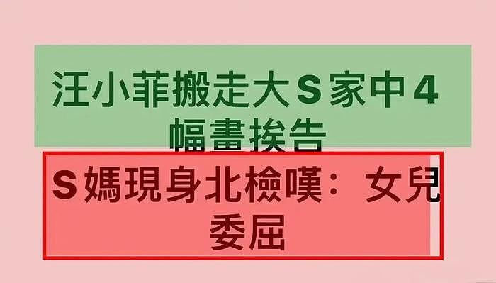 汪小菲再次现身法院，大S为四幅画纠缠不休，看来具俊晔亏了不少 - 6