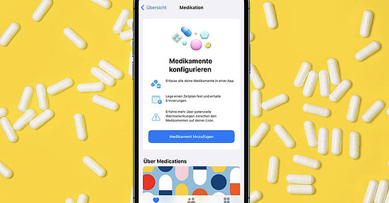 iOS16加入了详细的药物提醒功能｜Apple