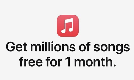 苹果Apple Music将免费试用期缩短至1个月 - 1