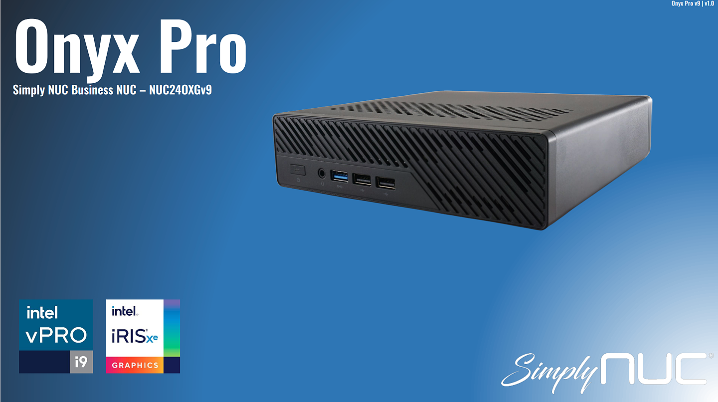 Simply NUC 推出 Onyx Pro 迷你主机：双 10G SFP+ 网口、双 2.5G RJ45 网口 - 1