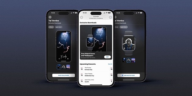 苹果Shazam音乐神搜iOS版现可为iPhone/Apple Watch提供独家壁纸 - 1