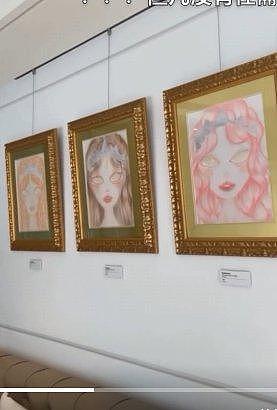 小S两个女儿办画展，姐姐很韩流，妹妹很童真，网友感慨很难评 - 4