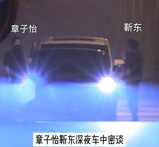 章子怡和靳东深夜聚会，独处车中密谈将司机赶下车，举止引起争议 - 4