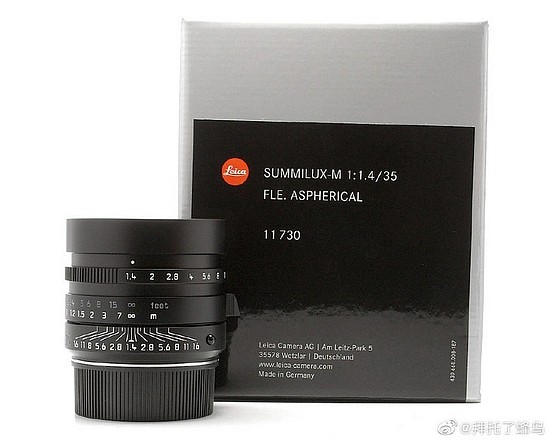 徕卡Summilux-M 1.4/35mm FLE ASPHERICAL发布十周年纪念版发布 - 2