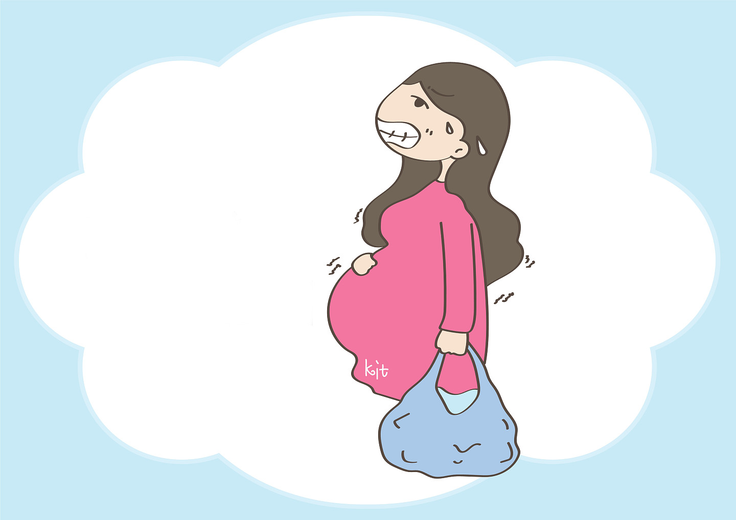 孕期三个月，说明“胎毒”堆积太多，不想胎宝发育滞缓快改 - 1