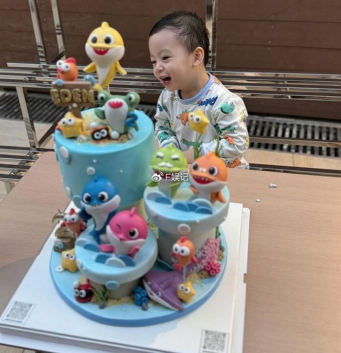 罗仲谦一家人为儿子庆祝2岁生日 杨怡庆祝完赶着继续拍戏 - 4