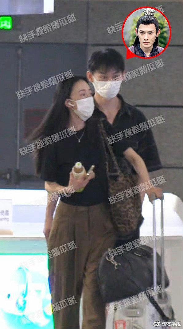 汪卓成和女子现身机场被拍 离开后两人同回酒店 - 5
