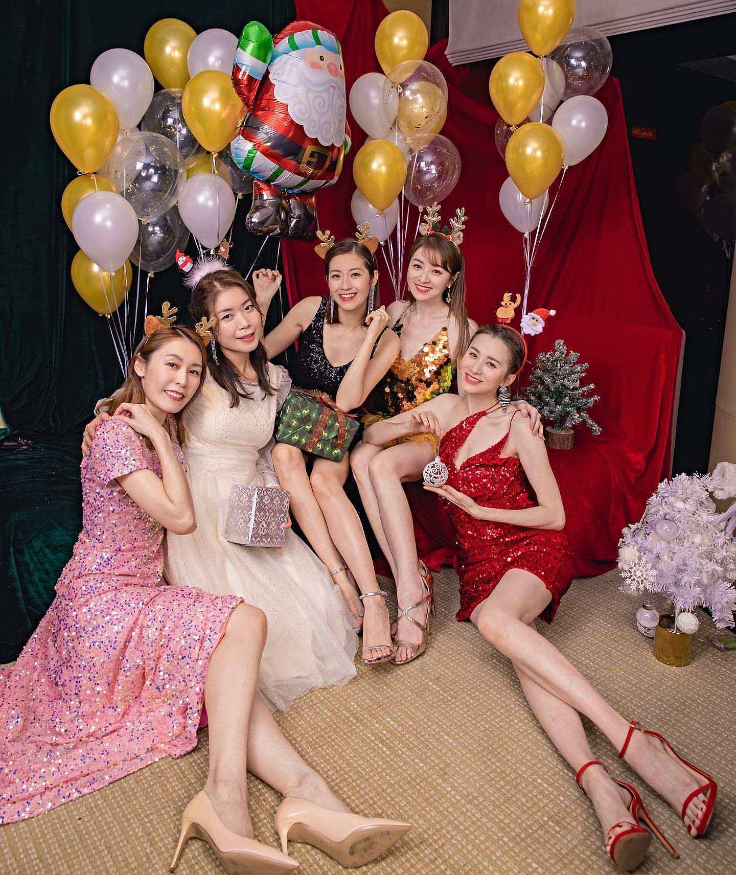 TVB“超靓长腿姐妹团”聚会，有人多次传离婚，有人已是三孩之母 - 4