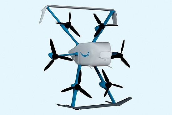 亚马逊正开发下一代Prime Air送货无人机：续航更强，下小雨也能飞 - 1