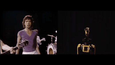 波士顿动力致敬经典！Spot机器人灵魂复刻40年前「滚石」热舞，动作不差分毫 - 8