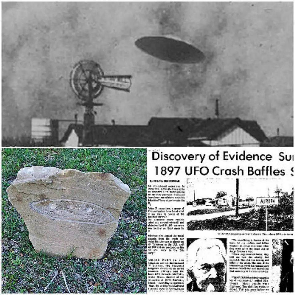 人类发明飞机之前已经有UFO目击事件，但奥罗拉事件备受质疑 - 1