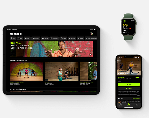 苹果Fitness+健身订阅服务正式登陆15个新市场 - 1