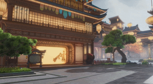 《剑网3》全新风格“广都镇”视觉效果升级 - 13