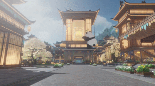 《剑网3》全新风格“广都镇”视觉效果升级 - 7