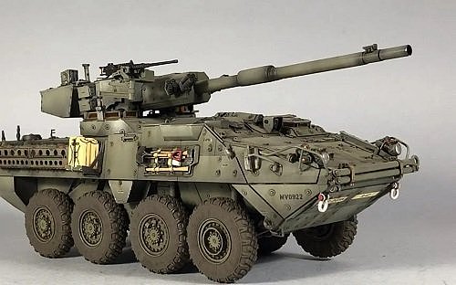 《巅峰坦克》轻体型重火力—新型军需轮式突击炮MGS M1128服役 - 2
