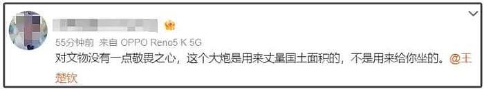 王楚钦坐古炮台拍照惹争议，网友怒斥太没素质了…… - 5