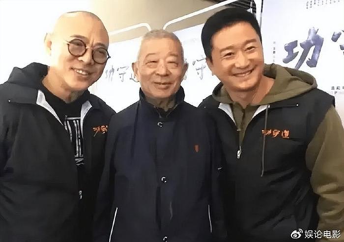 两大动作巨星李连杰和吴京会面，疑合作新片《镖人》，期待值拉满 - 7