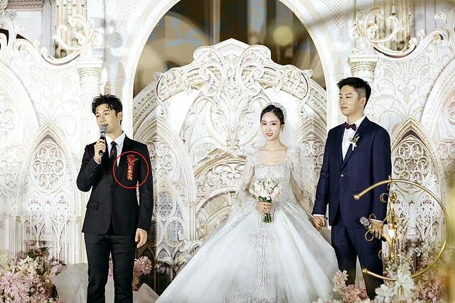 黄晓明回老家参加表弟婚礼，担任主婚人挺拔帅气，新娘高颜值吸睛 - 3