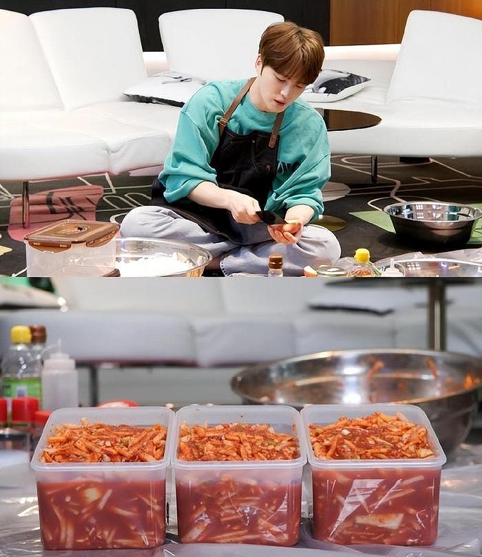 韩国知名男星透露，自己喜欢做饭，秀出刀功和炒菜技术，厨艺精湛 - 7