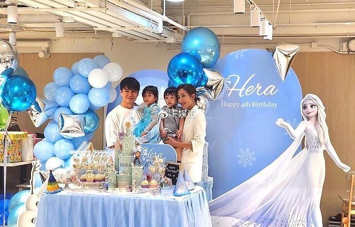 杨怡夫妇为女儿开大型生日派对 女儿收过百份礼物与众多星二代联谊 - 1