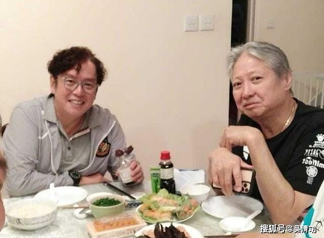 林青霞与一帮平均年龄在71岁的老友聚会，相比之下，谭咏麟很滋润 - 7
