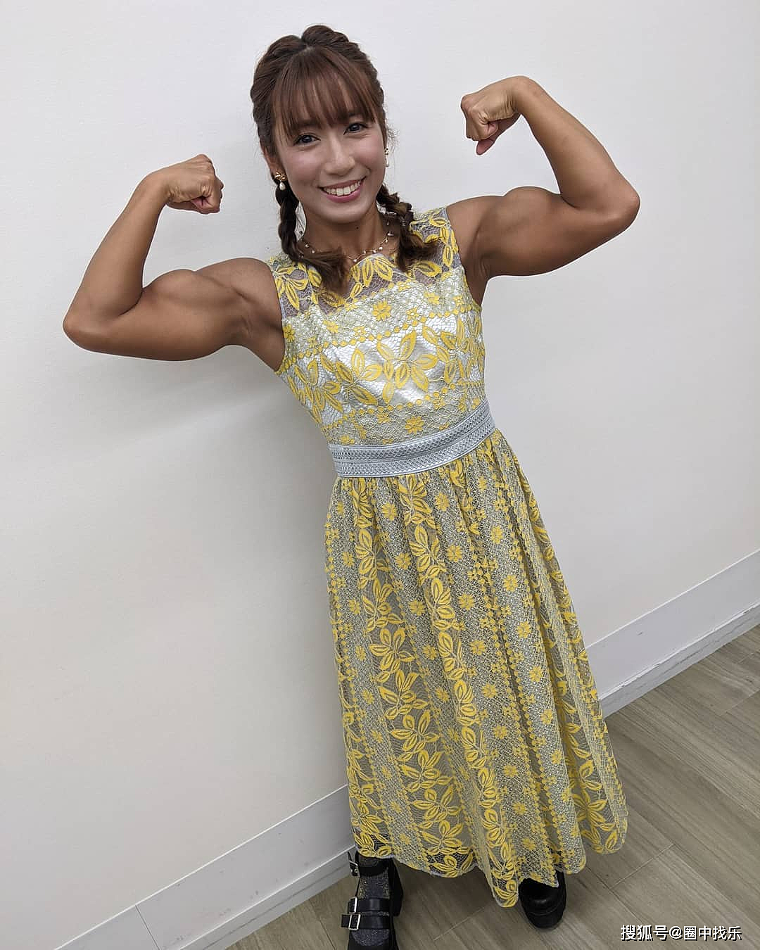 一米五的她，可爱脸蛋+强壮肌肉，被称为“日本最强肌肉美少女” - 2