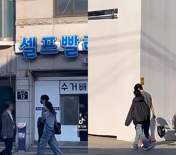 韩国零零后男女明星，街上约会视频热传，他帮忙拎包还给她披衣服 - 2