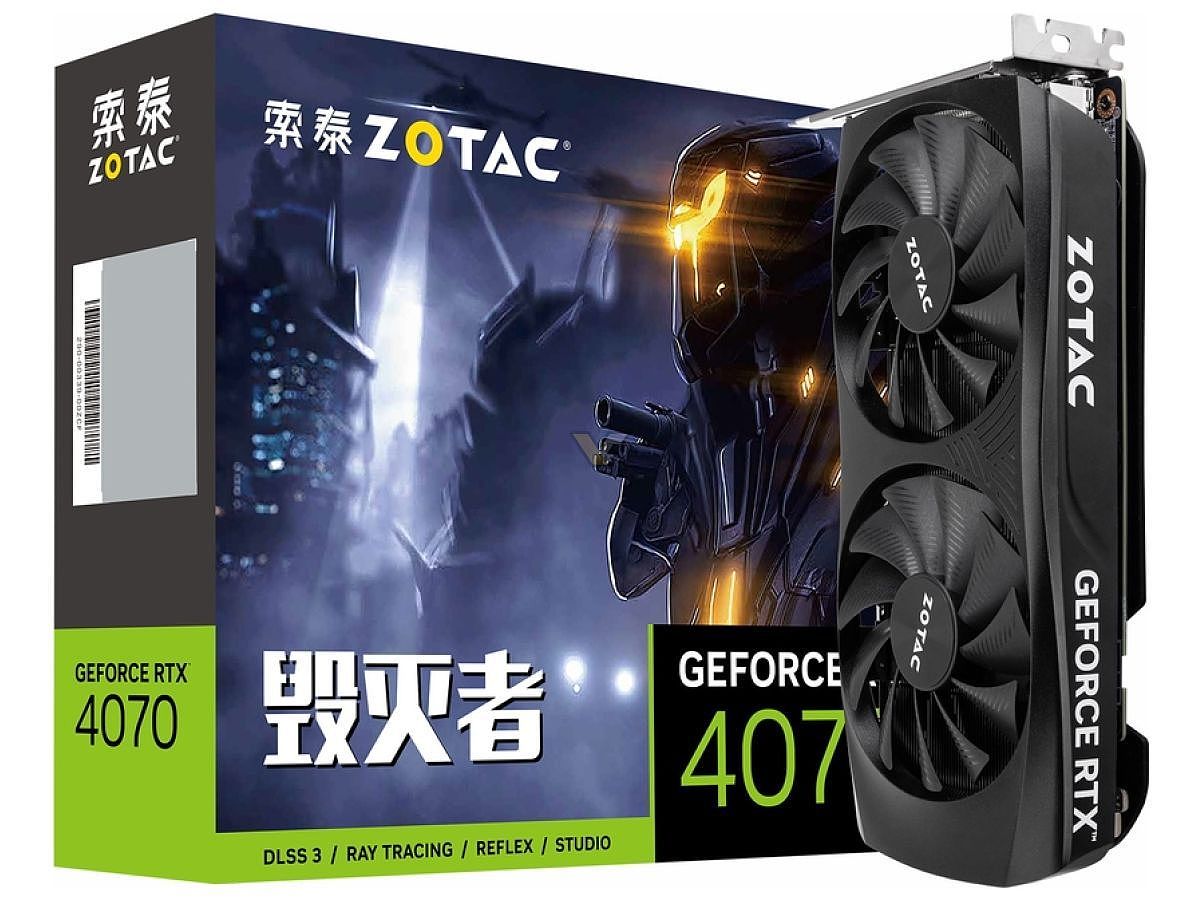 首批 8 款 GDDR6 显存版 GeForce RTX 4070 显卡登场，包装上未明确标注显存类型 - 3