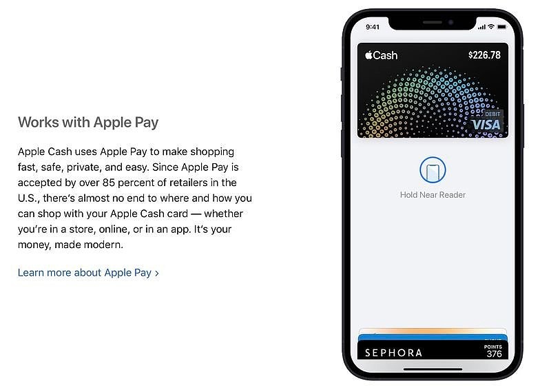 苹果新的Apple Cash虚拟借记卡账户已切换到Visa卡 - 2