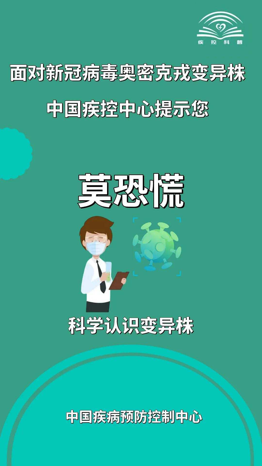 狐大医 | 面对新冠病毒奥密克戎变异株，中国疾控中心提示您 - 10