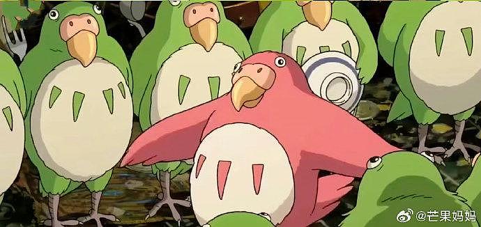 有些事真的不能细想，网友都说宫崎骏新电影里的鹦鹉好像杨迪… - 2