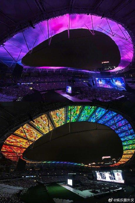 邓紫棋上海演唱会八万人体育场巨大天幕全景呈现视觉效果… - 3