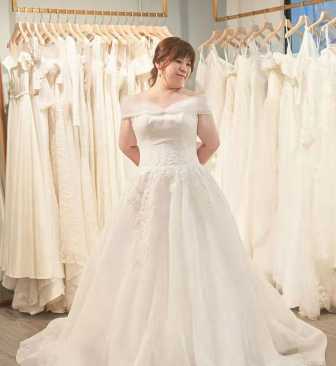 肥不是罪！TVB女艺人为大码婚纱品牌拍广告，尽显清纯一面仙气满溢 - 16