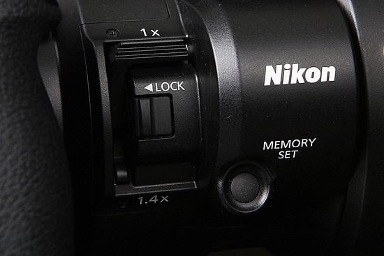 尼康Z400mmf/2.8 TC VR S镜身按钮和开关