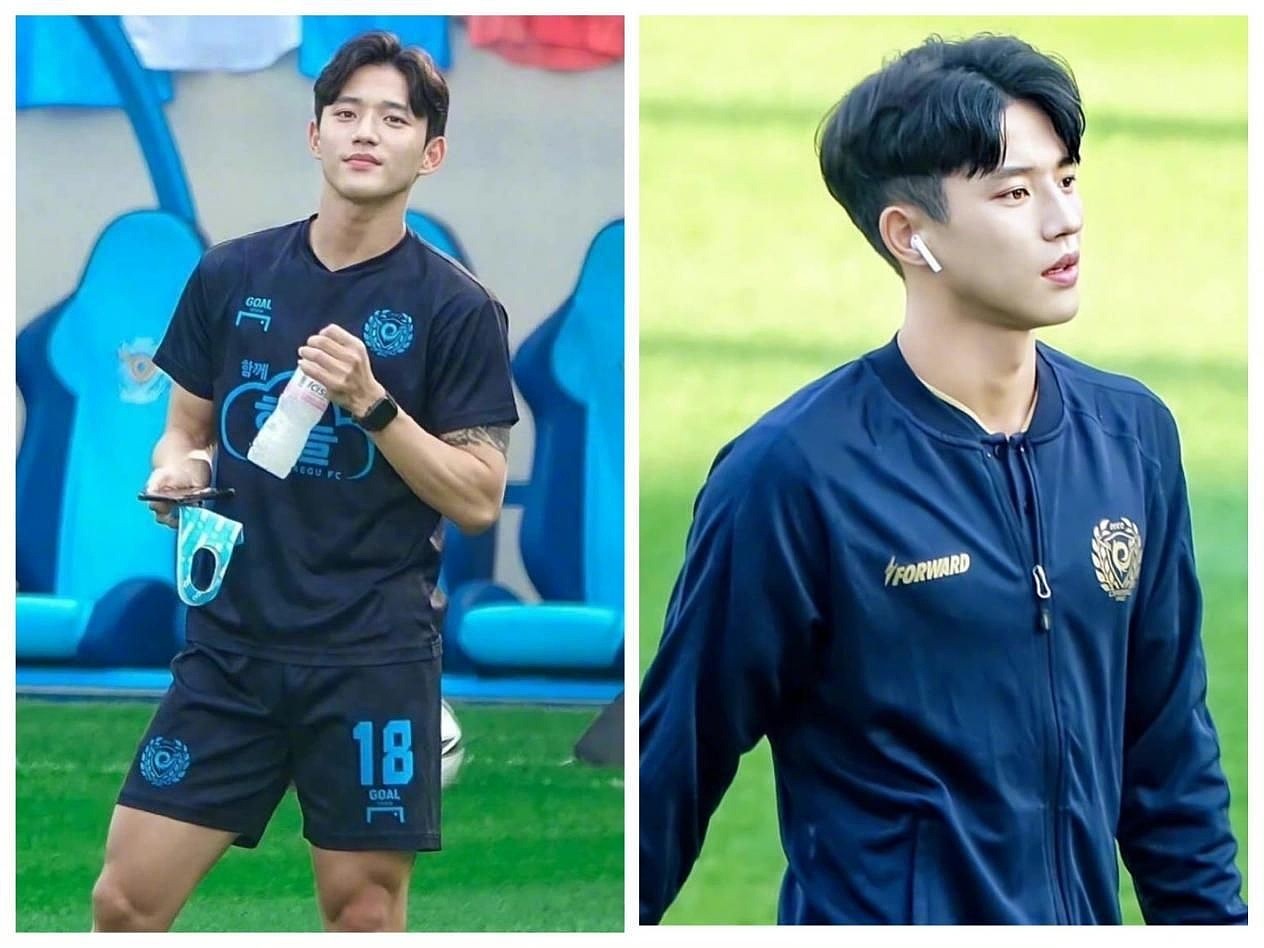 韩国男足运动员颜值扰人心，相貌出众身材佳，网友直呼没法看球！ - 1